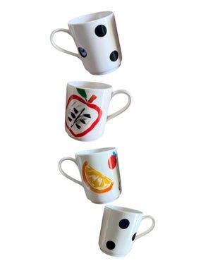 Kate Spade New York x Lenox "Pretty Pantry" Stacking Mug Set